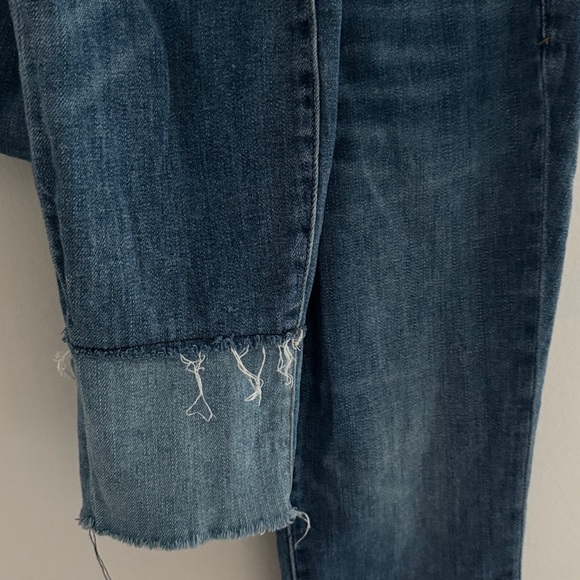 Pilcro and the Letterpress High Rise Skinny Color Block Ankle Jean women’s 27 - Picture 8 of 11